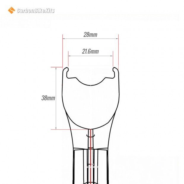 700C/29er Gravel XC Ruota in carbonio con 5 raggi e larghezza di 28mm per freno a disco stradale 700C/29er Gravel XC Ruota in carbonio con 5 raggi e larghezza di 28mm per freno a disco stradale